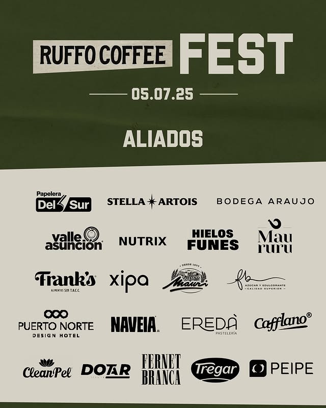 Nos vemos en Ruffo Coffee Fest?