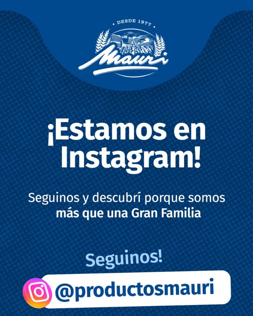 Abrimos nuestro Instagram oficial!