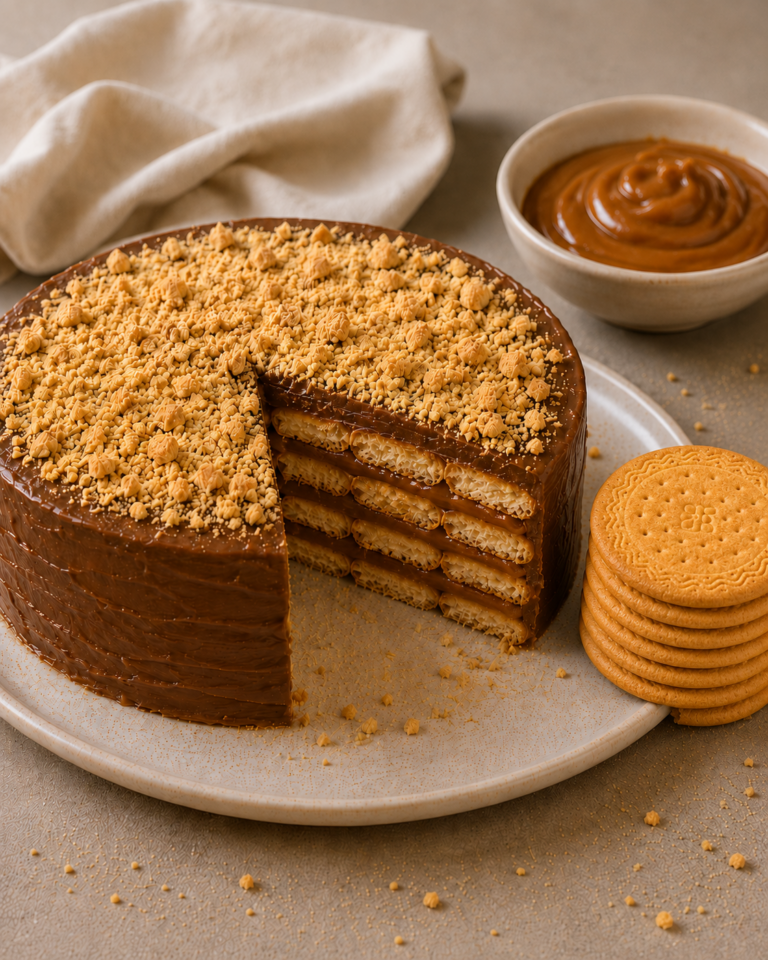 Torta Marquesa Crocante para compartir en familia